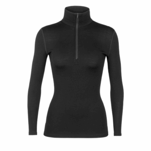 IBB04390-W-Merino-260-Tech-LS-Half-Zip-Blk
