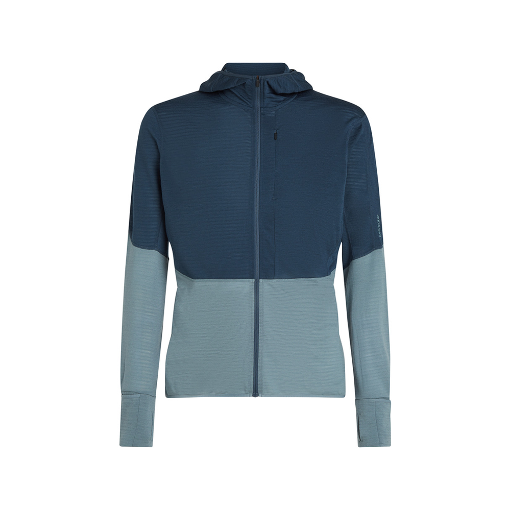 IBBA56VZ-M-Merino-Blend-200-RealFleece-Descender-LS-Zip-Hoodie-AbyBlue