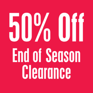 50% Off Clearance