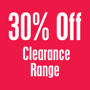 30% Off Clearance