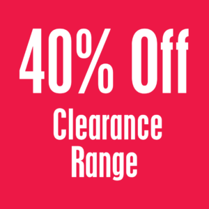 40% Off Clearance