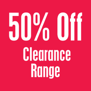50% Off Clearance