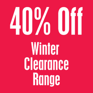40% Off Clearance