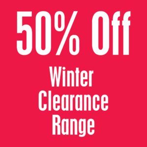 50% Off Clearance
