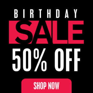 2026 Birthday Sale 50% Off